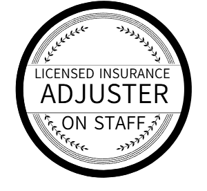 licensed insurance adjuster on staff badge